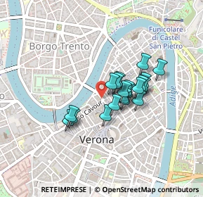 Mappa Via Armando Diaz, 37121 Verona VR, Italia (0.292)