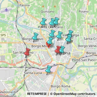 Mappa Via Porta San Zeno, 37121 Verona VR, Italia (1.50929)