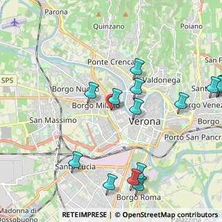 Mappa Via Porta San Zeno, 37121 Verona VR, Italia (2.48714)