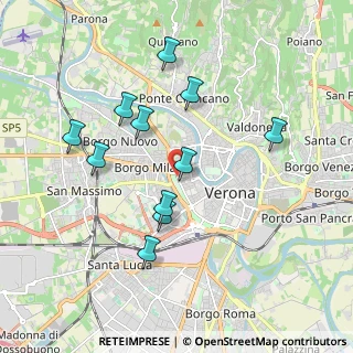 Mappa Via Porta San Zeno, 37121 Verona VR, Italia (1.78727)