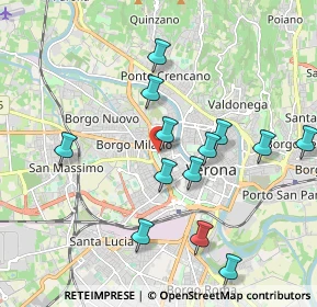 Mappa Via Porta San Zeno, 37121 Verona VR, Italia (1.92077)
