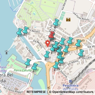 Mappa Via Marzan, 37019 Peschiera del Garda VR, Italia (0.215)