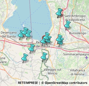 Mappa Via Marzan, 37019 Peschiera del Garda VR, Italia (6.18929)