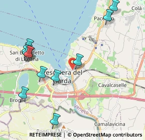 Mappa Via Marzan, 37019 Peschiera del Garda VR, Italia (2.44667)
