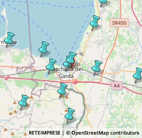 Mappa Via Marzan, 37019 Peschiera del Garda VR, Italia (4.40583)