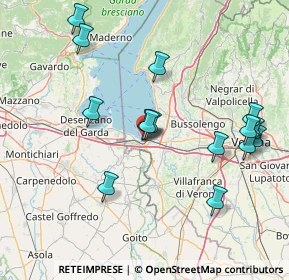 Mappa Via Marzan, 37019 Peschiera del Garda VR, Italia (16.06667)