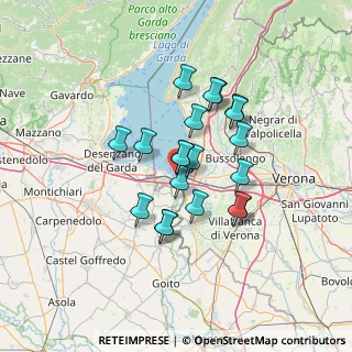 Mappa Via Marzan, 37019 Peschiera del Garda VR, Italia (10.5125)