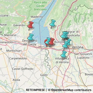 Mappa Via Marzan, 37019 Peschiera del Garda VR, Italia (10.94917)