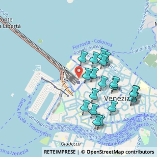 Mappa Fondamenta Santa Lucia, 30121 Venezia VE, Italia (0.992)