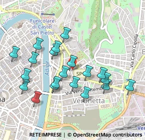 Mappa Via Paradiso, 37129 Verona VR, Italia (0.4665)