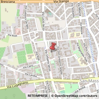Mappa Via Urbano III, 30, 37139 Verona, Verona (Veneto)