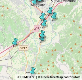 Mappa Via Paradiso, 36040 Sarego VI, Italia (4.70833)