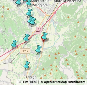 Mappa Via Paradiso, 36040 Sarego VI, Italia (6.28706)