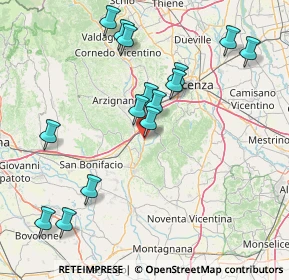 Mappa Via Paradiso, 36040 Sarego VI, Italia (16.50733)