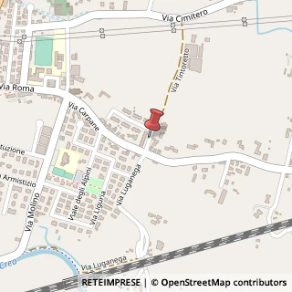 Mappa Via Tintoretto,  11, 35010 Vigonza, Padova (Veneto)
