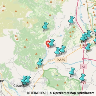 Mappa Via Sandro Pertini, 10080 Vistrorio TO, Italia (6.3065)