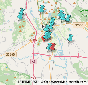 Mappa Piazza I Maggio, 10015 Ivrea TO, Italia (3.37357)