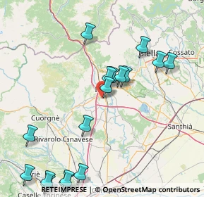 Mappa Piazza I Maggio, 10015 Ivrea TO, Italia (19.22529)