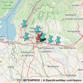 Mappa Vicolo Crocioni, 37121 Verona VR, Italia (6.06364)