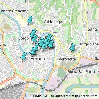 Mappa Via San Sebastiano, 37121 Verona VR, Italia (0.553)