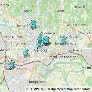 Mappa Via S. Sebastiano, 37121 Verona VR, Italia (1.50417)
