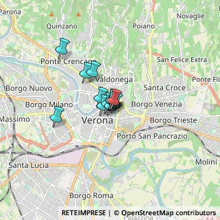 Mappa Piazza Francesco Viviani, 37121 Verona VR, Italia (0.75077)