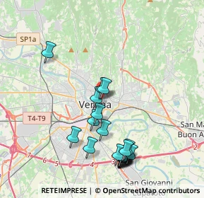 Mappa Via San Sebastiano, 37121 Verona VR, Italia (4.112)