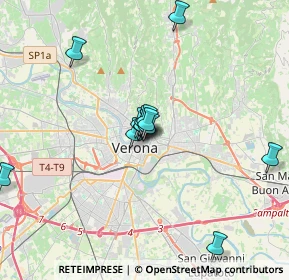 Mappa Piazza Francesco Viviani, 37121 Verona VR, Italia (2.85)