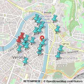 Mappa Via Nizza, 37121 Verona VR, Italia (0.4475)