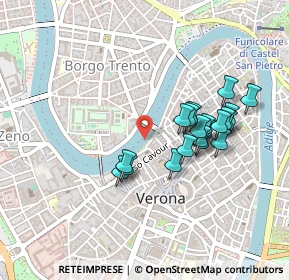 Mappa Riva San Lorenzo, 37121 Verona VR, Italia (0.4015)