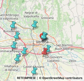 Mappa Riva San Lorenzo, 37121 Verona VR, Italia (7.26833)