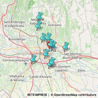 Mappa Riva San Lorenzo, 37121 Verona VR, Italia (5.05636)
