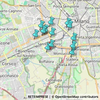 Mappa Via Binda Via E. Ponti, 20143 Milano MI, Italia (1.54214)