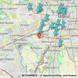 Mappa Via Binda Via E. Ponti, 20143 Milano MI, Italia (2.54471)