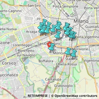 Mappa Via Binda Via E. Ponti, 20143 Milano MI, Italia (1.6125)