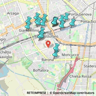 Mappa Via Binda Via E. Ponti, 20143 Milano MI, Italia (0.9665)