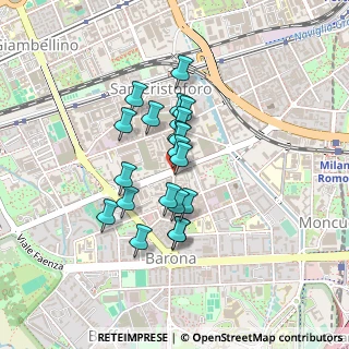Mappa Via Binda Via E. Ponti, 20143 Milano MI, Italia (0.321)