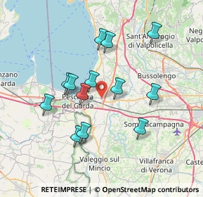 Mappa Via Derna, 37017 Lazise VR, Italia (6.55462)