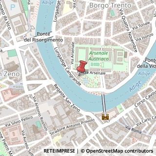 Mappa Via Arsenale, 64, 37131 Verona, Verona (Veneto)