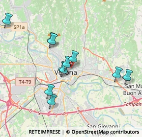 Mappa Via Dietro S. Sebastiano, 37121 Verona VR, Italia (3.57)