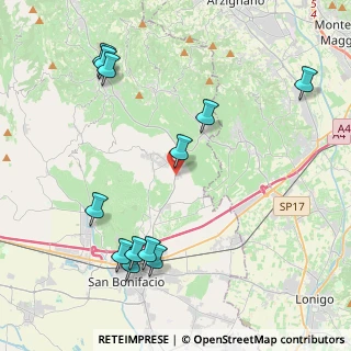 Mappa Via dell'Artigianato, 37032 Monteforte d'Alpone VR, Italia (4.90083)