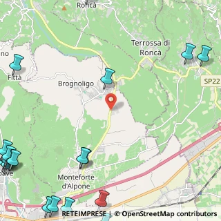 Mappa Via dell'Artigianato, 37032 Monteforte d'Alpone VR, Italia (4.104)