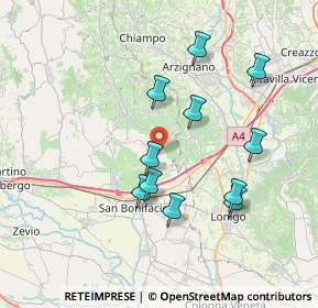 Mappa Via dell'Artigianato, 37032 Monteforte d'Alpone VR, Italia (6.91364)