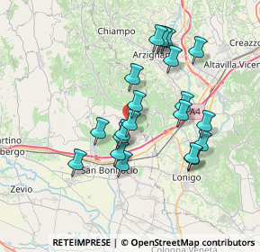 Mappa Via dell'Artigianato, 37032 Monteforte d'Alpone VR, Italia (6.531)