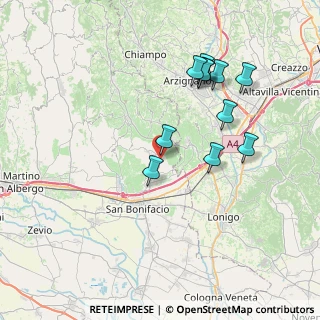 Mappa Via dell'Artigianato, 37032 Monteforte d'Alpone VR, Italia (7.28273)