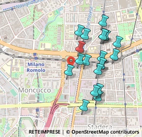 Mappa Via Bordighera, 20141 Milano MI, Italia (0.437)