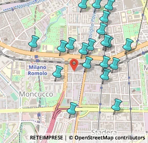 Mappa Via Bordighera, 20141 Milano MI, Italia (0.5005)