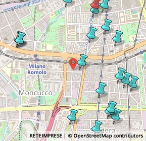 Mappa Via Bordighera, 20141 Milano MI, Italia (0.709)