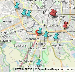 Mappa Via Bordighera, 20141 Milano MI, Italia (2.23167)