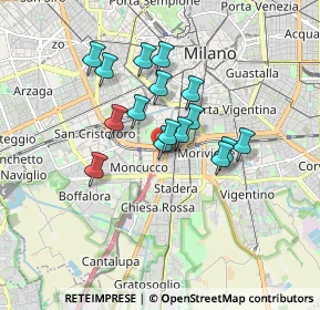 Mappa Via Bordighera, 20141 Milano MI, Italia (1.32438)